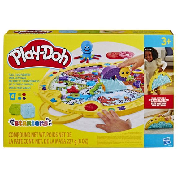 Play Doh Fold N Go Playmat Starter Set